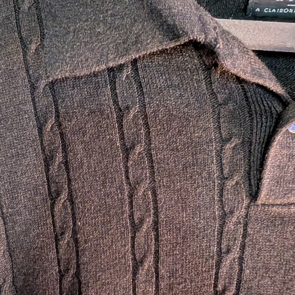 Men's Black Sweater - Picture 4 of 5